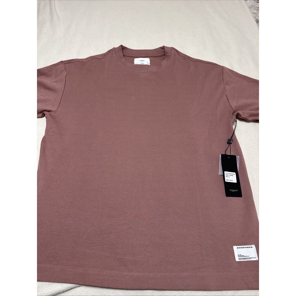 Reserved Supply Men’s Oversize Fit T-Shirt ASH ROSE Size Medium Crew Neck NWT